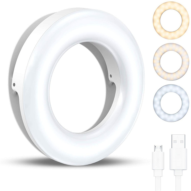 Photography Lighting Circle - Đèn LED Di Động Kẹp Vòng