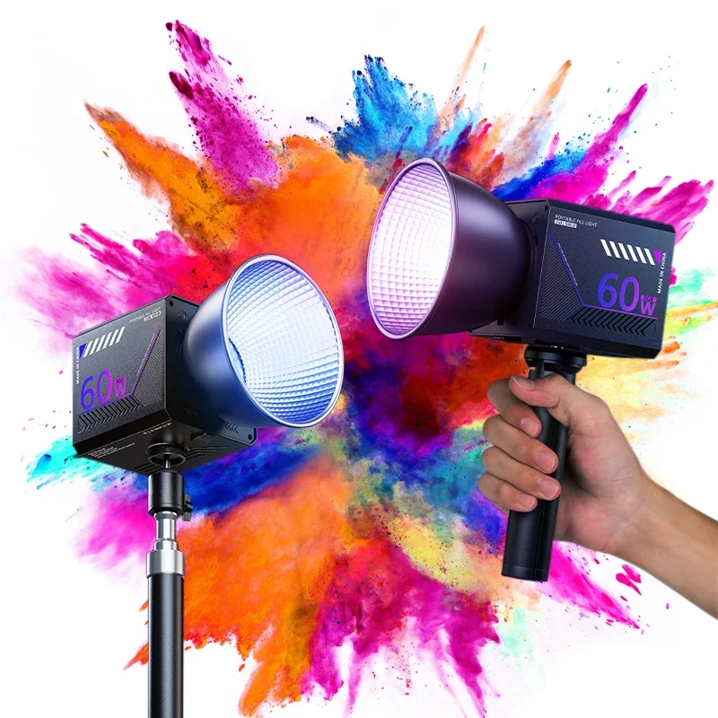 Photography Lighting System - RGB Video Light Portable LED Photography