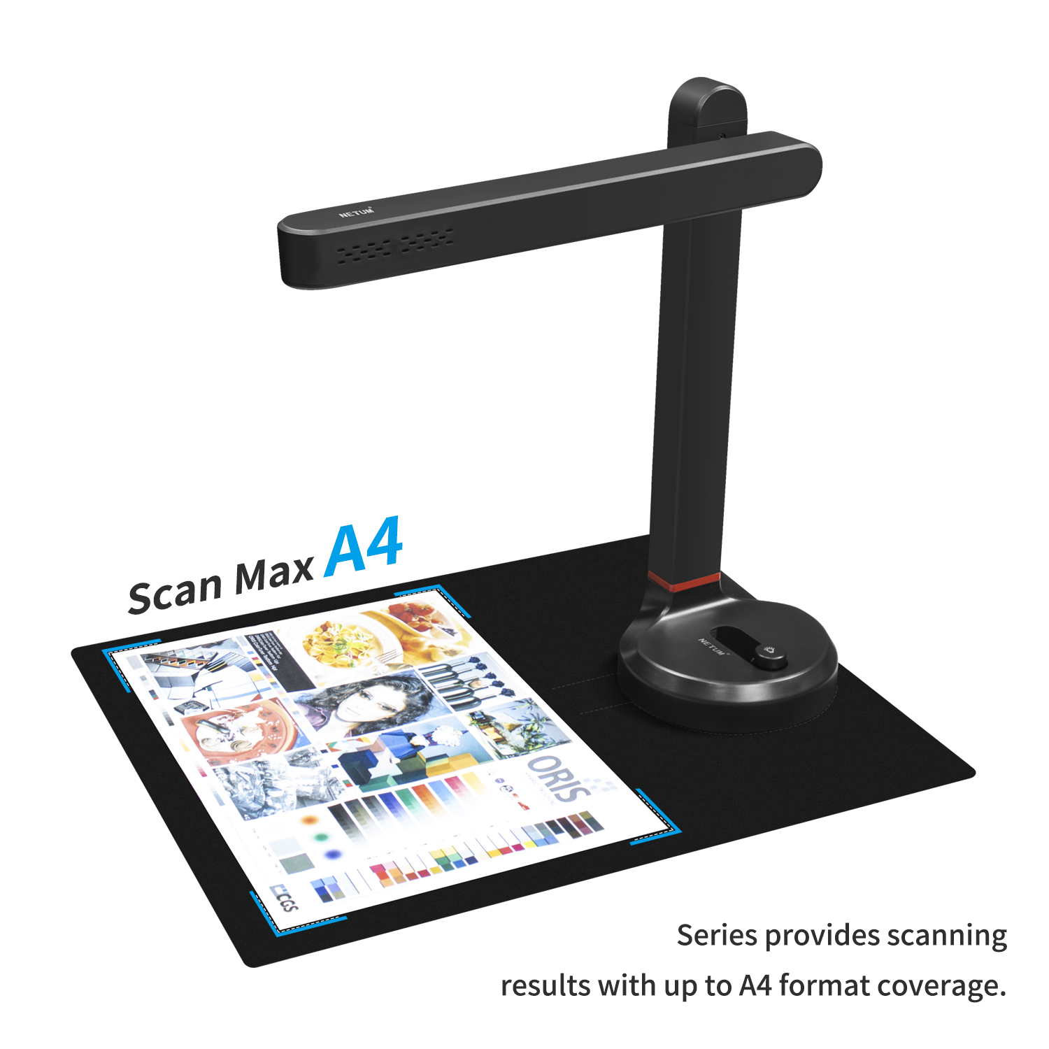 Photography Lighting Book - NETUM Book Scanner T101 Autofocus Document