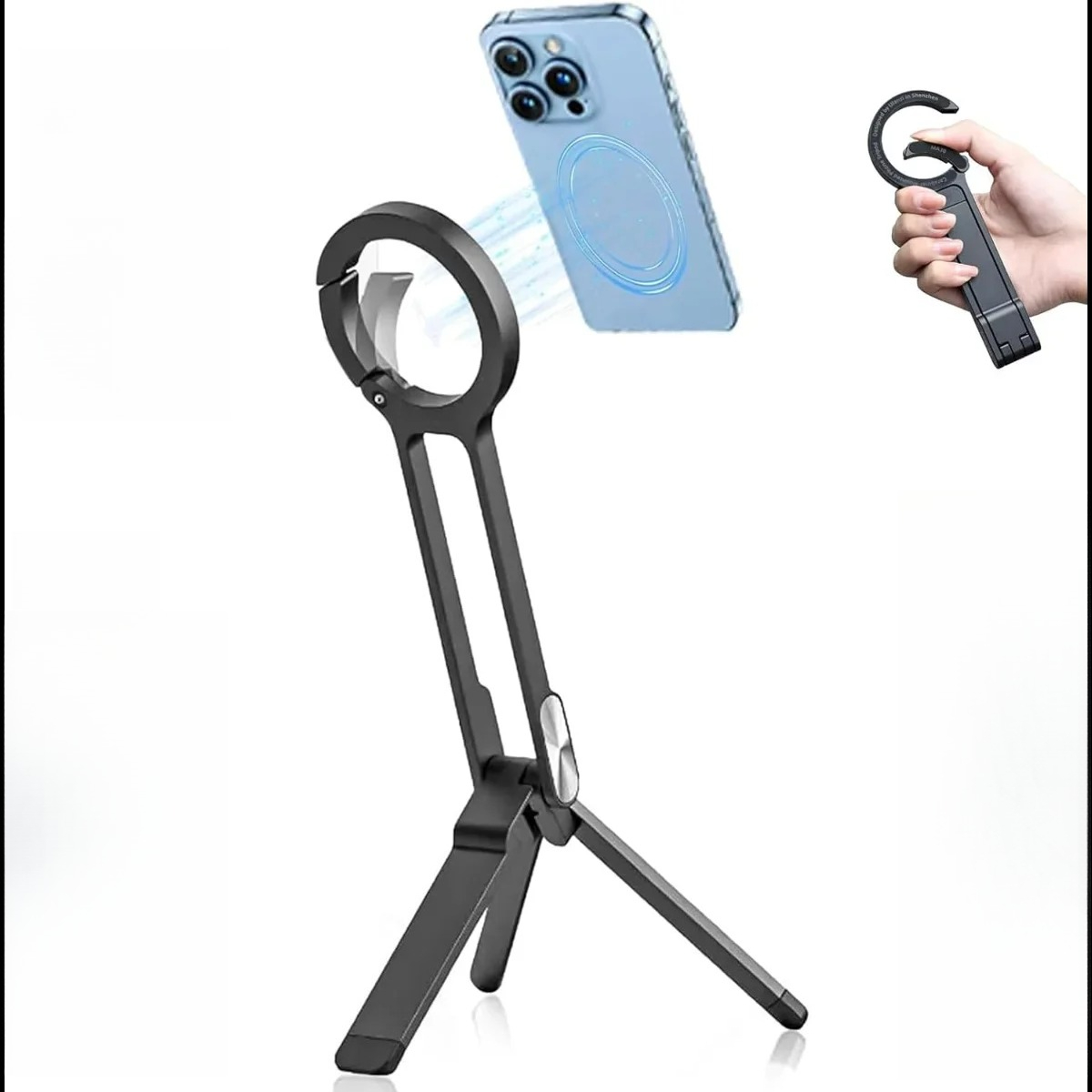 Photography Lighting Circle - 2026 3in1 Magnetic Tripod Stand –