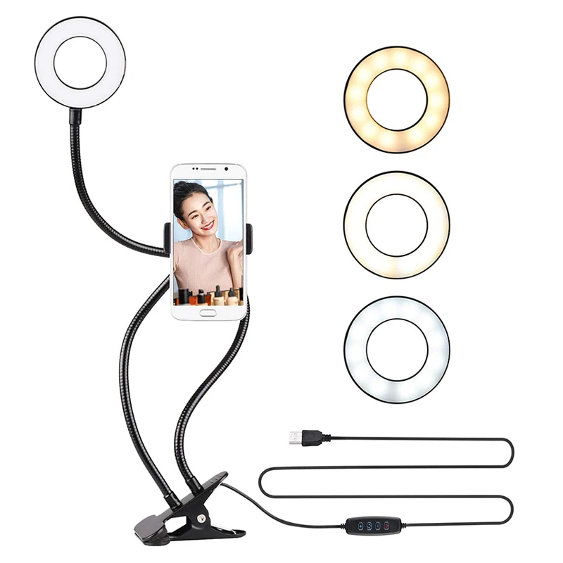 Photography Lighting Circle - Universal Selfie Ring Light with Flexible