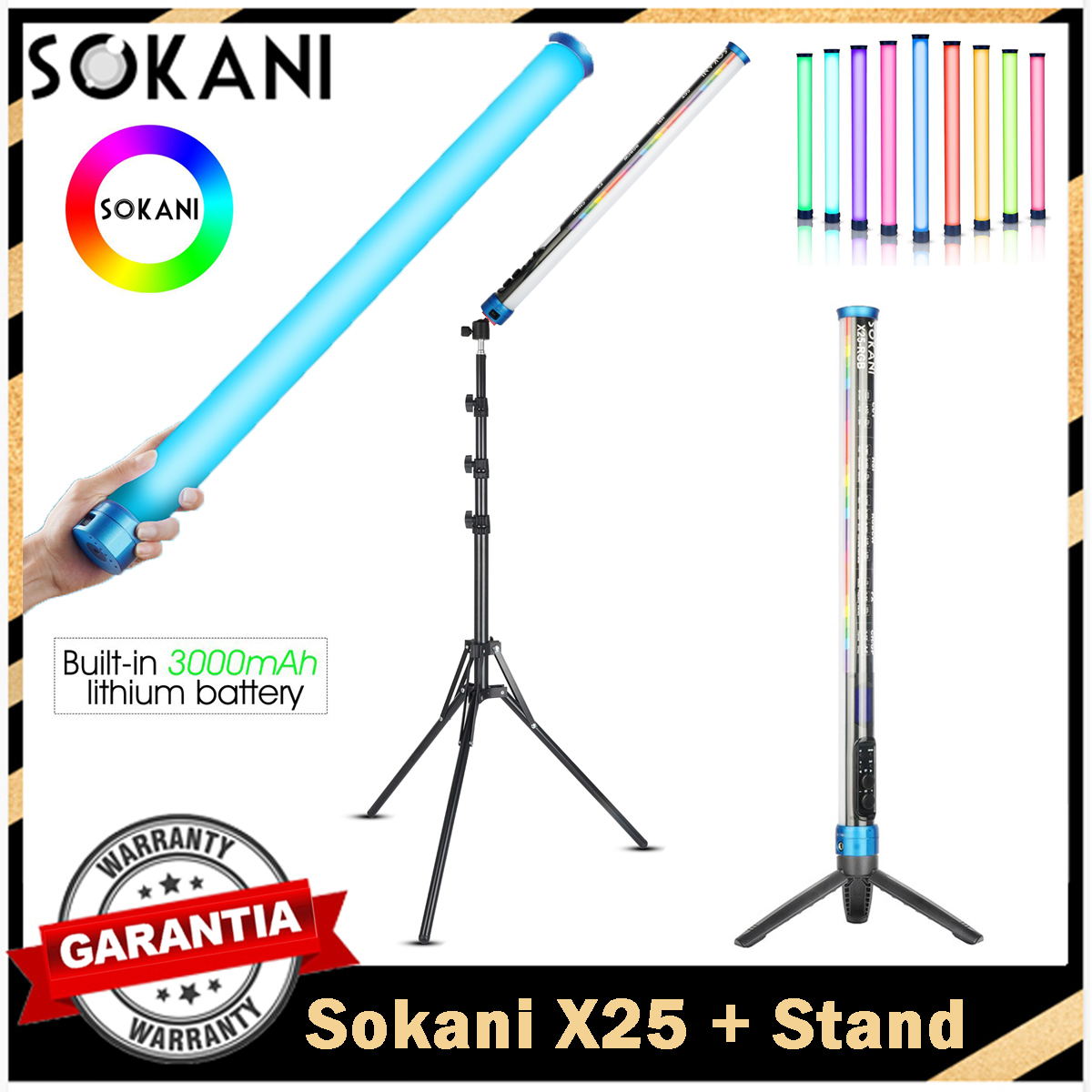Photography Lighting App - Sokani X25 RGB LED Video Light