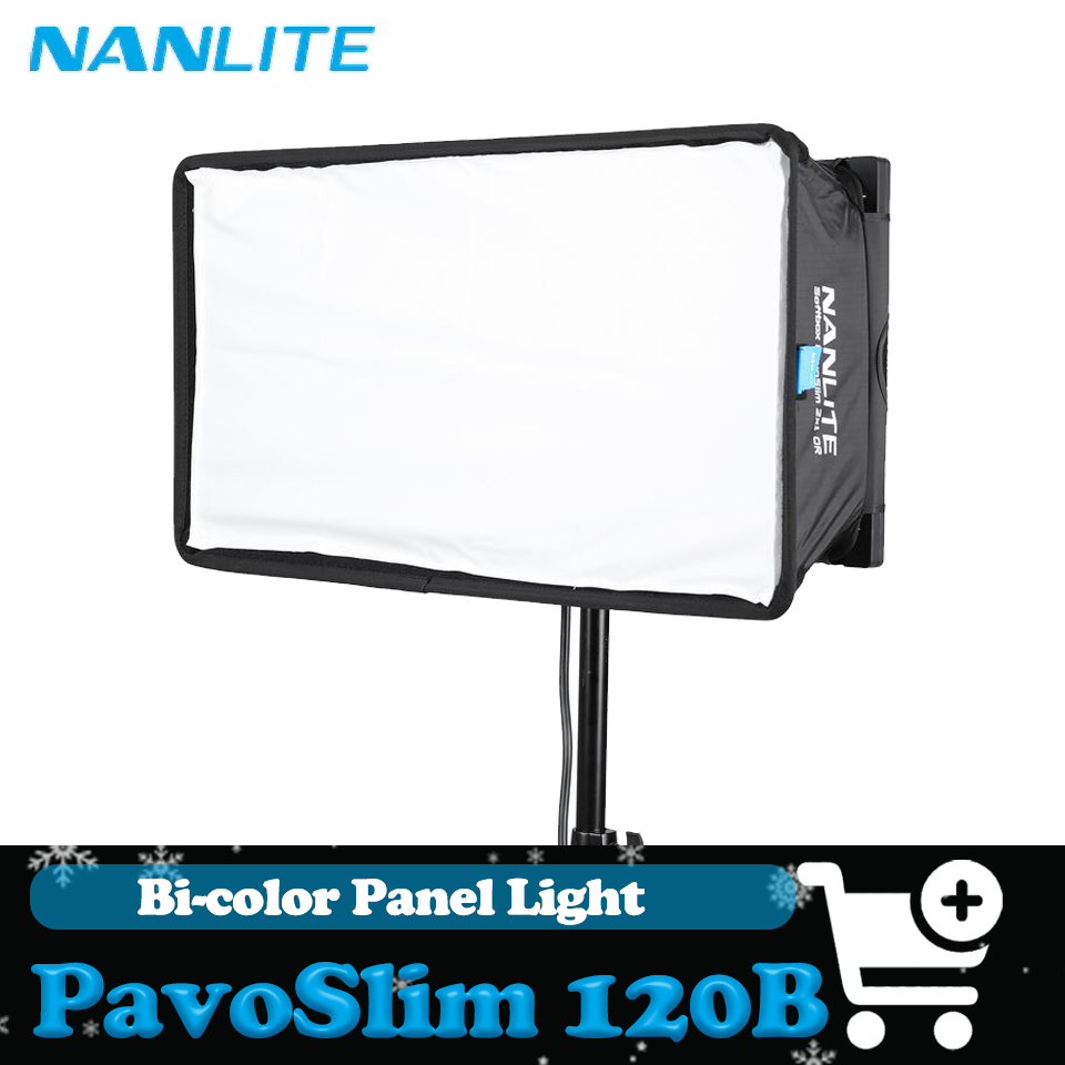 Photography Lighting App - Nanlite PavoSlim 120B Bi-color Panel Light