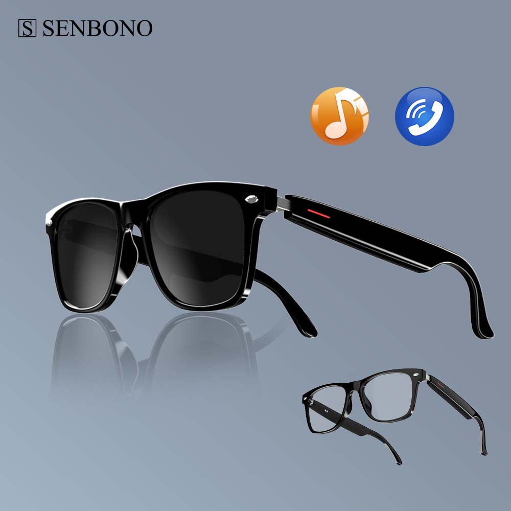 Photography Lighting Devices - SENBONO E13 Smart Glasses:Blue Light Filtering