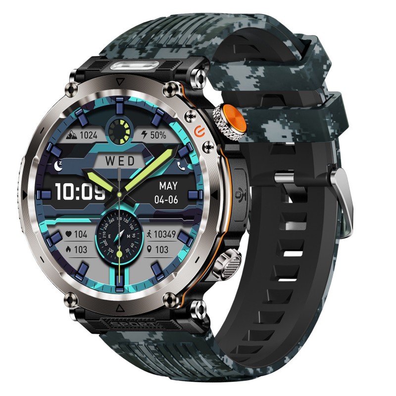 Flashlight Smart Watch Men BT  - đánh giá và giá Photography Lighting Assistant