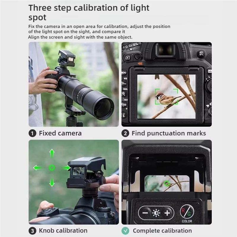Telephoto Light Spot Sight Col - đánh giá và giá Photography Lighting Assistant