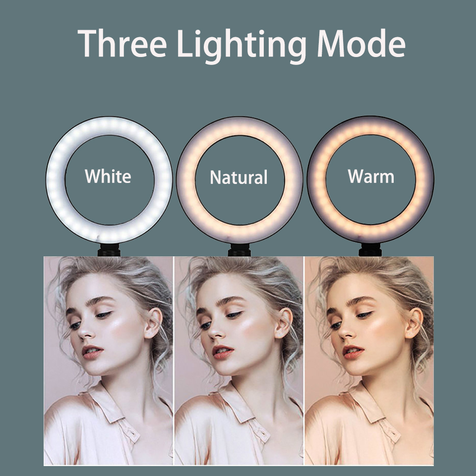 6Inch Vòng Ánh Sáng Với Chân M - đánh giá và giá Photography Lighting Circle