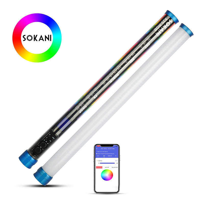Sokani X25 RGB Bi-Màu Sắc Đèn  - đánh giá và giá Photography Lighting System