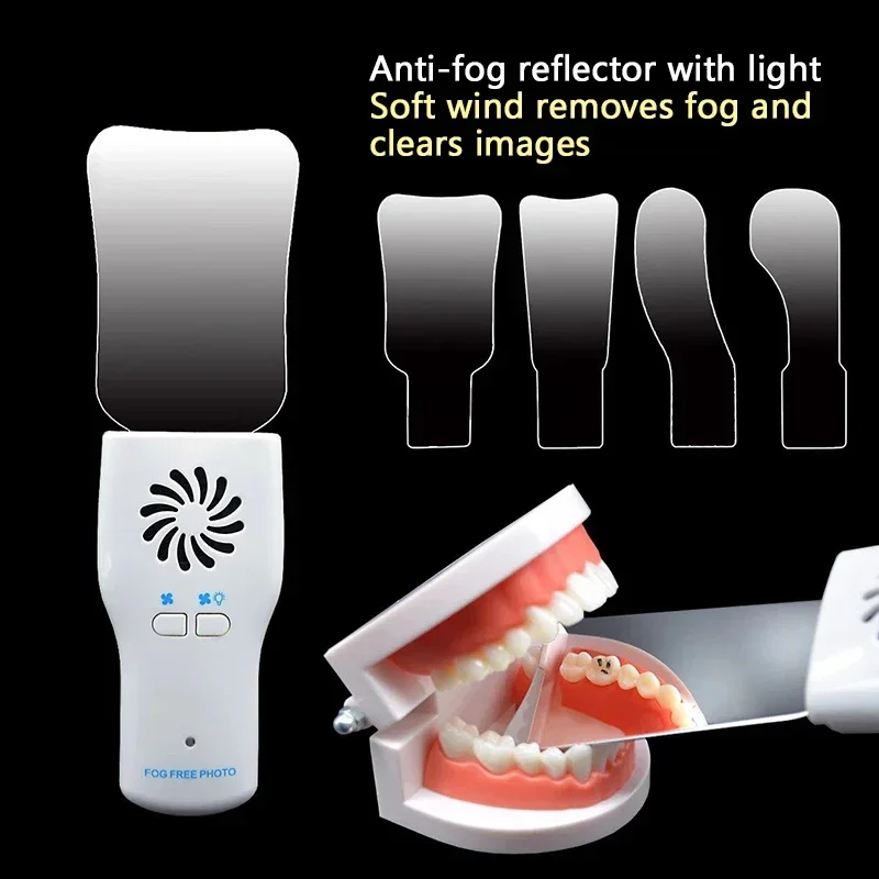 Orthodontic Mirror with Light, - đánh giá và giá Photography Lighting Reflector