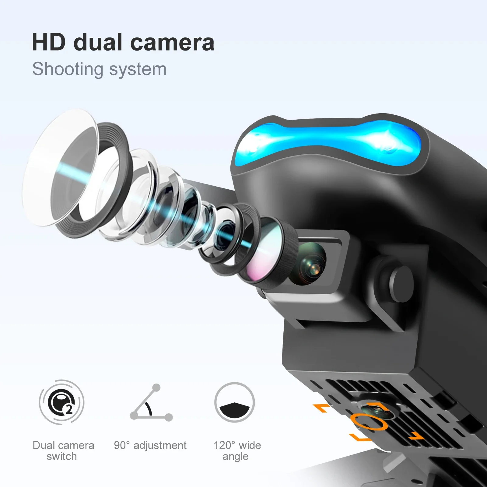 K3 E99PRO Drone with Dual HD C - đánh giá và giá Photography Lighting App