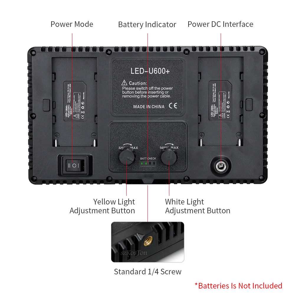 U800 LED Photo Studio Light fo - đánh giá và giá Photography Lighting System