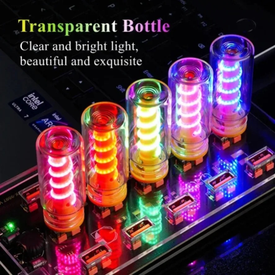 5V USB LED Filament Glass Book - đánh giá và giá Photography Lighting Book