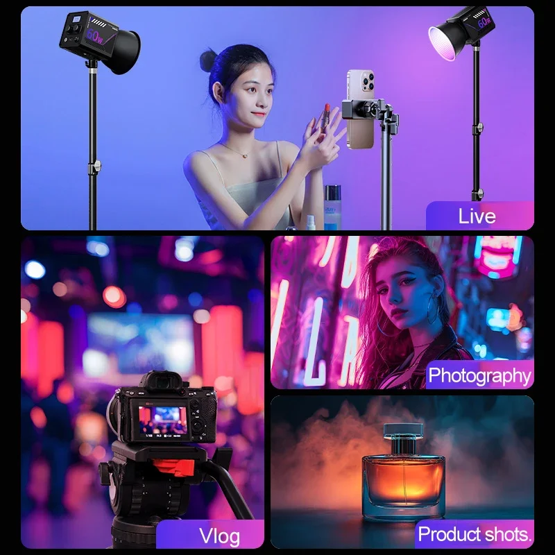 RGB Video Light Portable LED P - đánh giá và giá Photography Lighting System