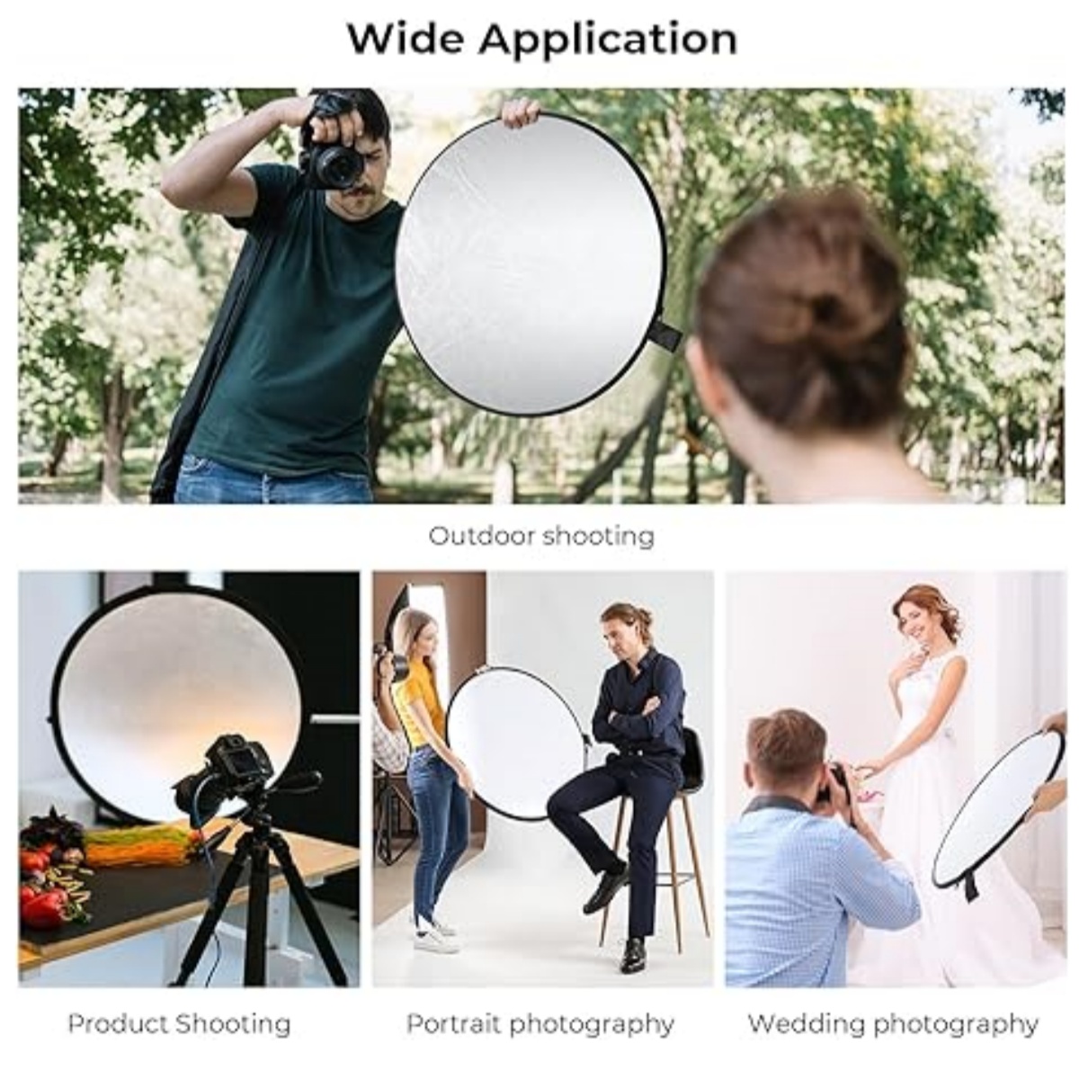 HUANYINGBJB Portable 5 in 1 Ph - đánh giá và giá Photography Lighting Reflector
