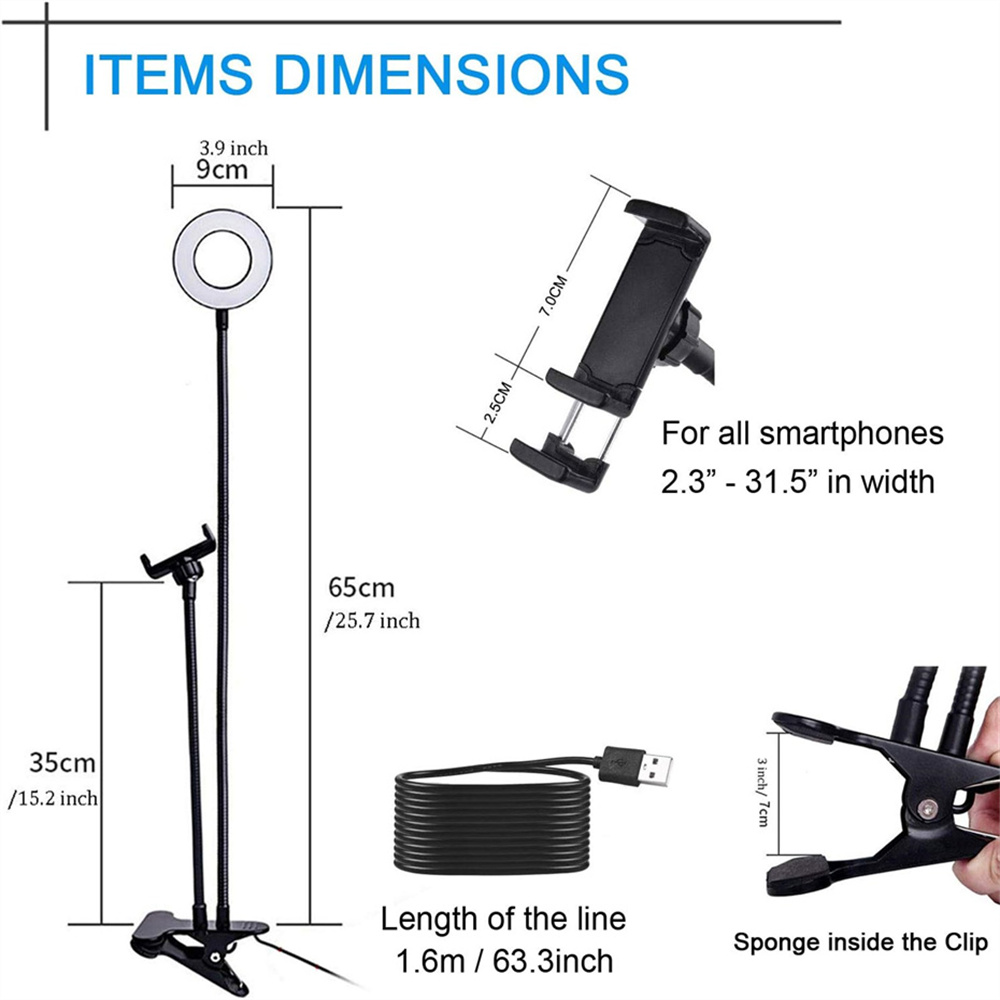 Universal Flexible Mobile Phon - đánh giá và giá Photography Lighting Continuous