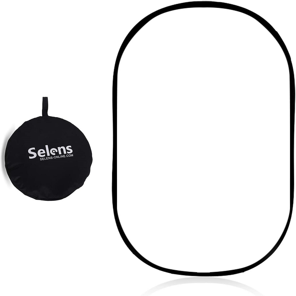 Selens White Diffuser Foldable - đánh giá và giá Photography Lighting Reflector