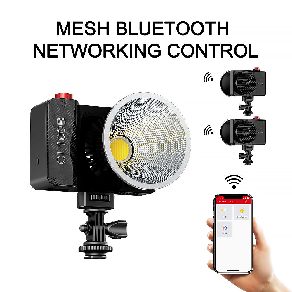 GVM CL100B Portable Bi-Color L - đánh giá và giá Photography Lighting App