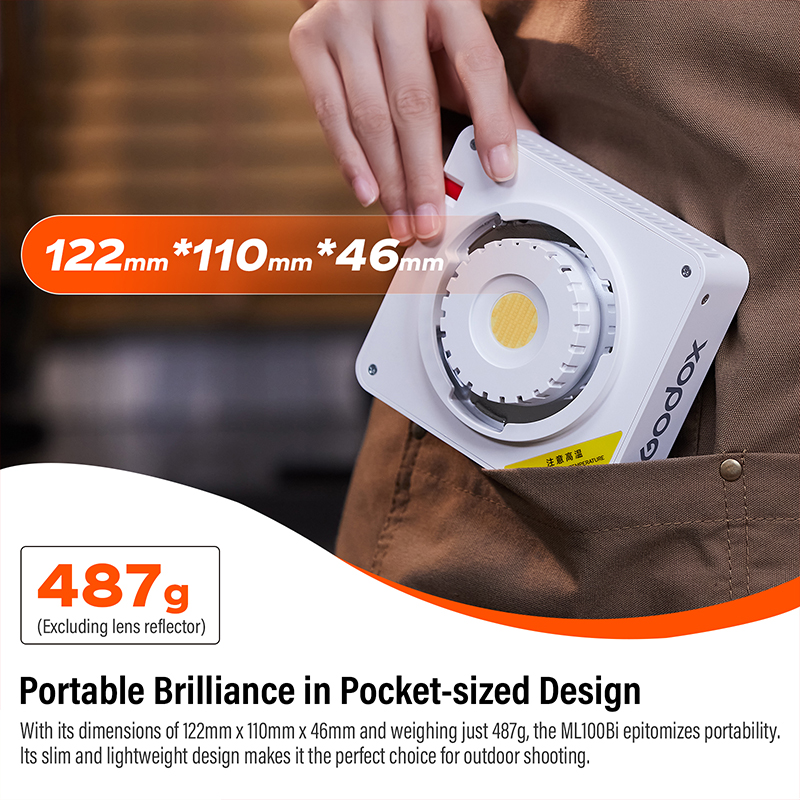 Godox ML100Bi/ML100R Bi-Color  - đánh giá và giá Photography Lighting App