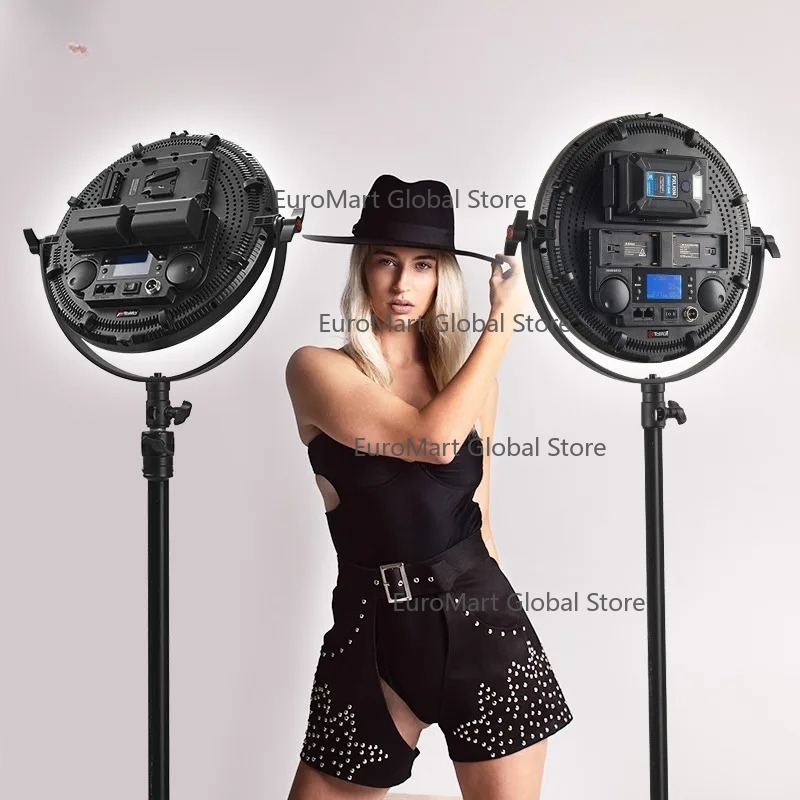 12inch 80w Round  Panel Light  - đánh giá và giá Photography Lighting App