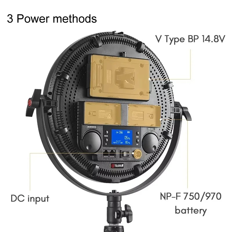 12inch 80w Round  Panel Light  - đánh giá và giá Photography Lighting App