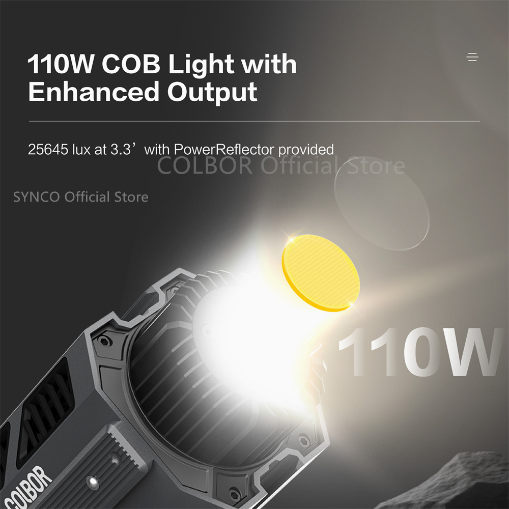 COLBOR CL100X COB Led Light Vi - đánh giá và giá Photography Lighting Wireless