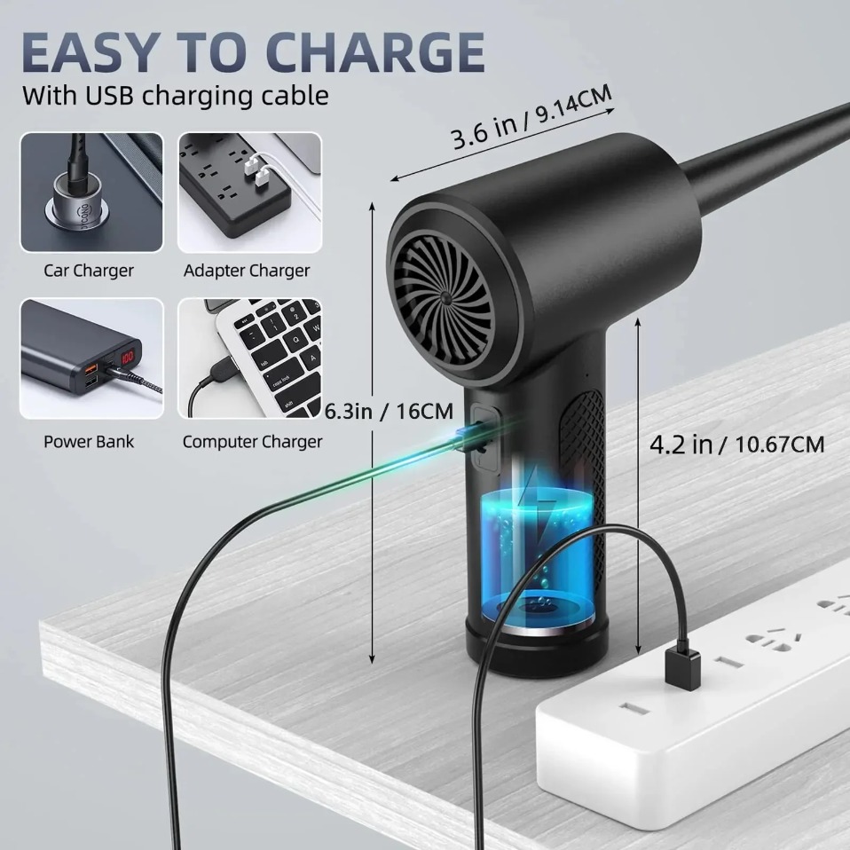 Electric Wireless Air Duster C - đánh giá và giá Photography Lighting Effects