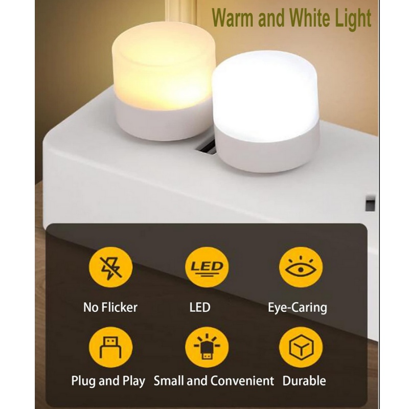 USB Night Light Mini LED Night - đánh giá và giá Photography Lighting Book