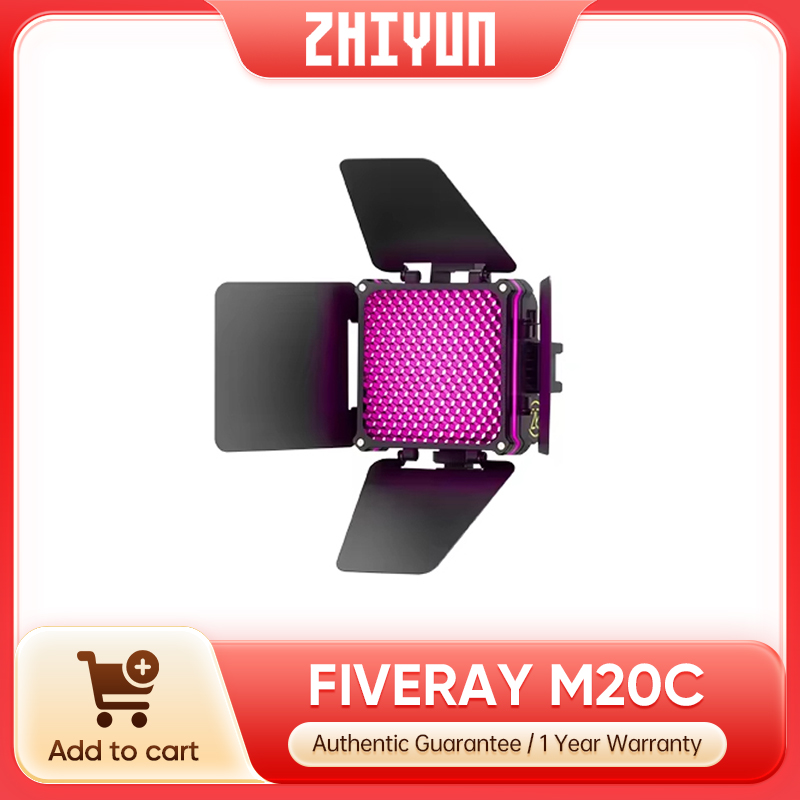 ZHIYUN FIVERAY M20C RGB M20 Bi - đánh giá và giá Photography Lighting App