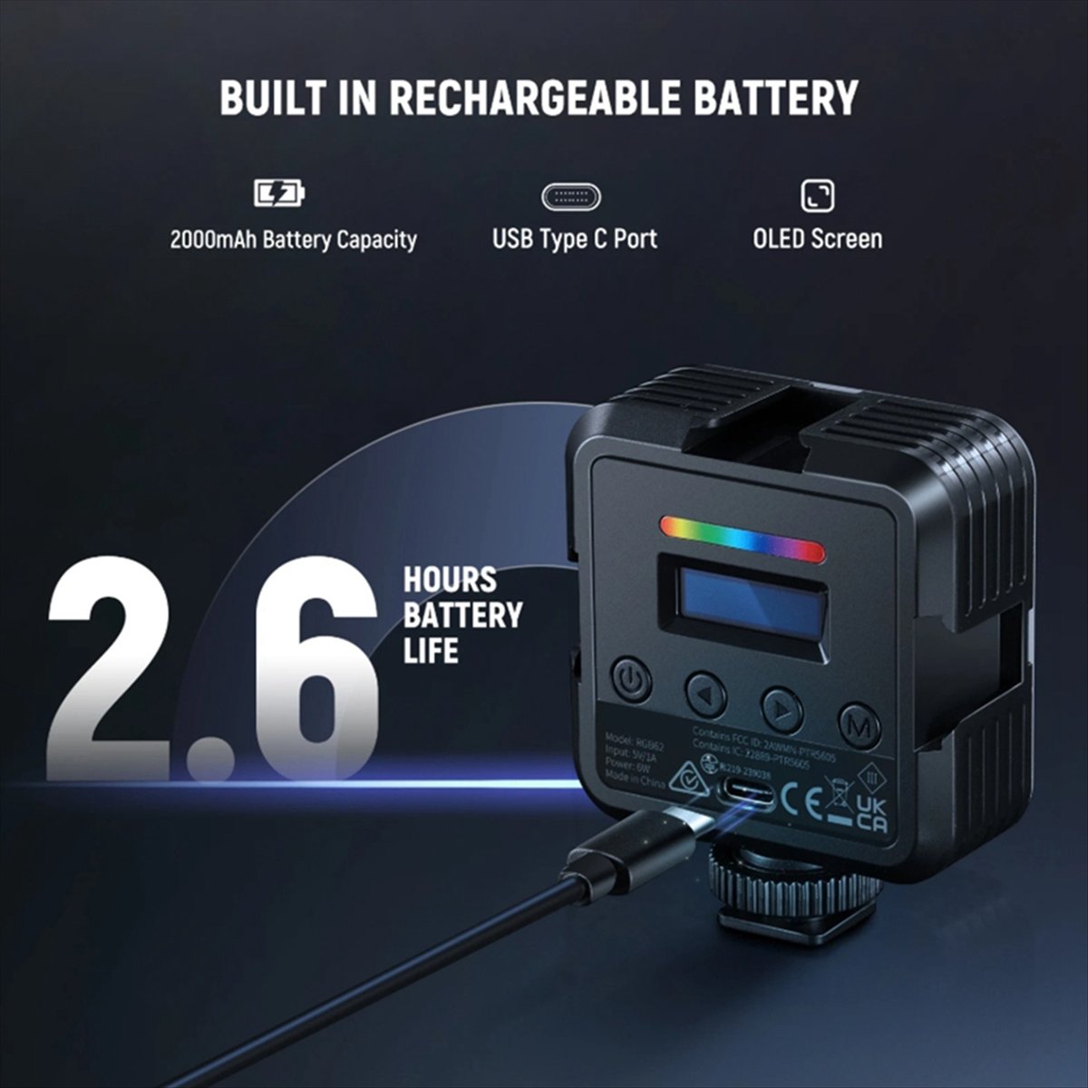 Top Magnetic RGB Video Light w - đánh giá và giá Photography Lighting App