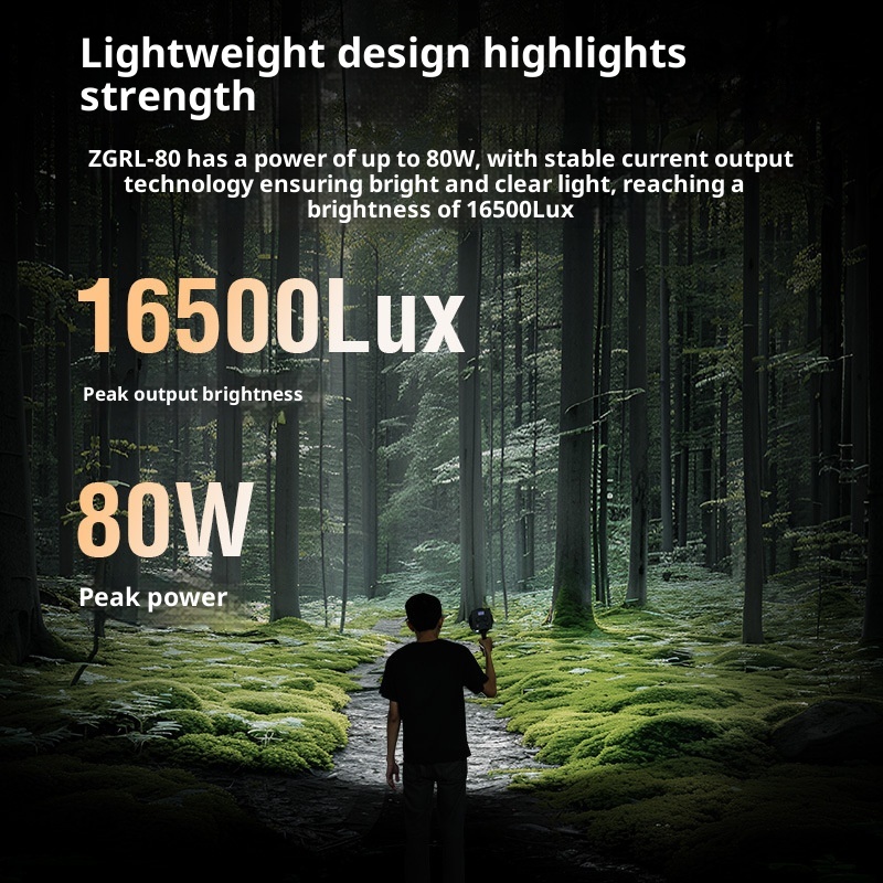 ZGRL80 80W COB LED Video Light - đánh giá và giá Photography Lighting System
