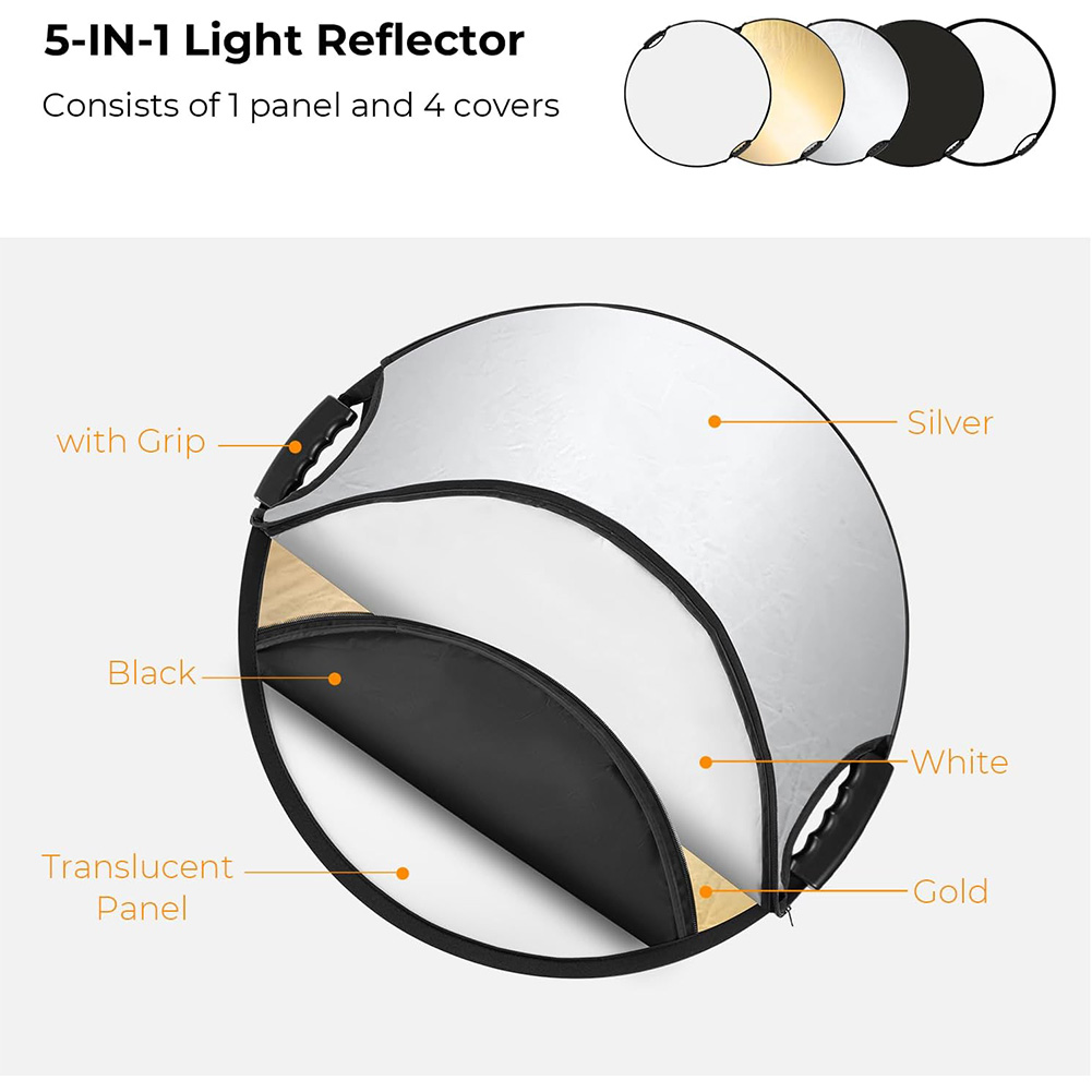 MYOBO Reflector Photography Co - đánh giá và giá Photography Lighting Reflector