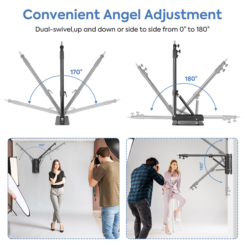 Photography Wall Mount Boom Ar - đánh giá và giá Photography Lighting Triangle