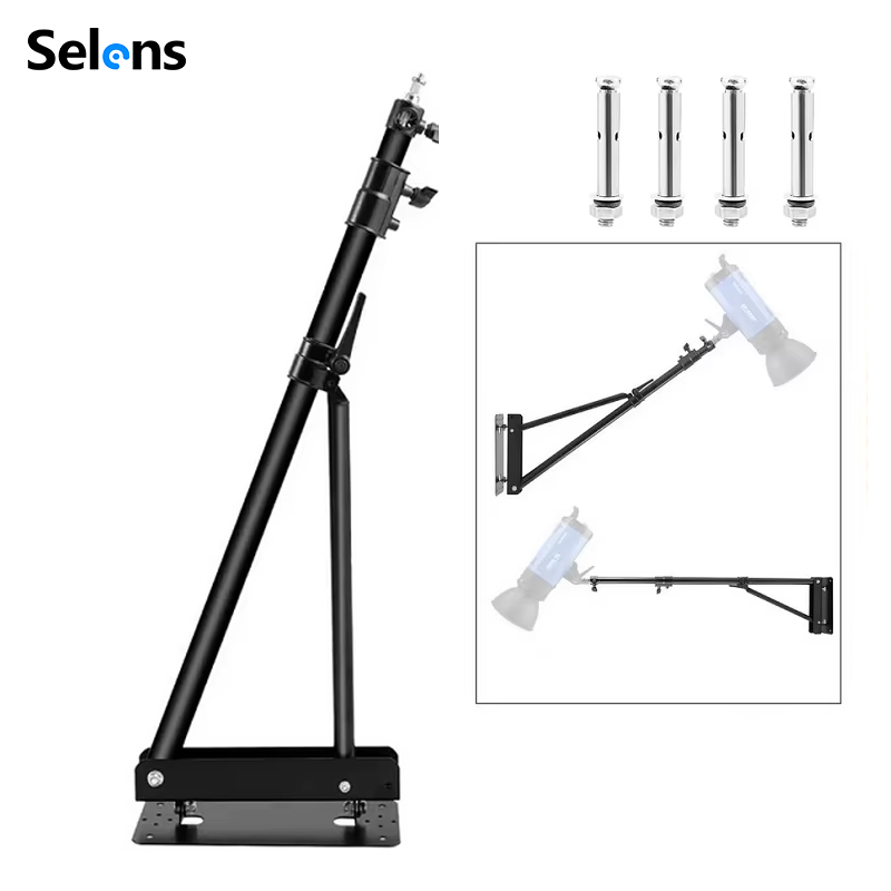 Selens 130cm Wall Mount Boom A - đánh giá và giá Photography Lighting Triangle