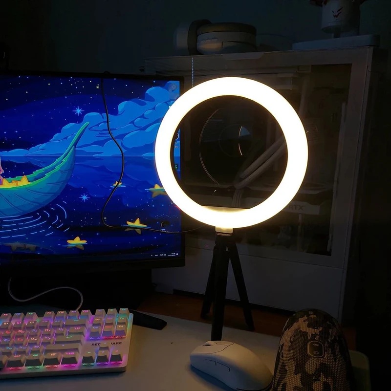 Desiontal 26cm Ring Light with - đánh giá và giá Photography Lighting Circle