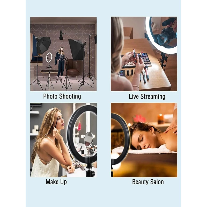 Desiontal 26cm Ring Light with - đánh giá và giá Photography Lighting Circle