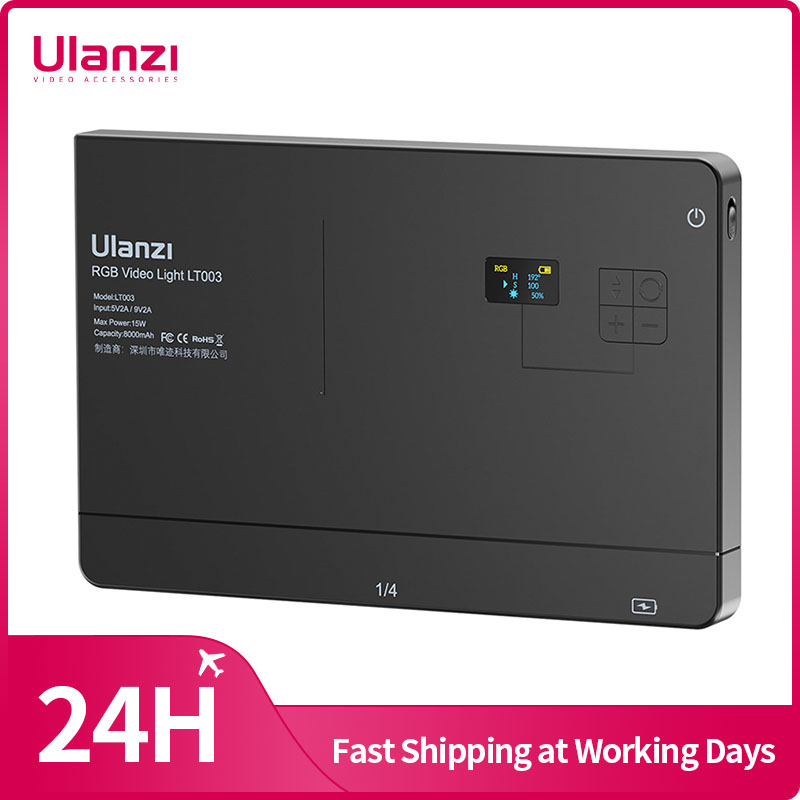 Ulanzi LT003 15W RGB Video Lig - đánh giá và giá Photography Lighting Wireless