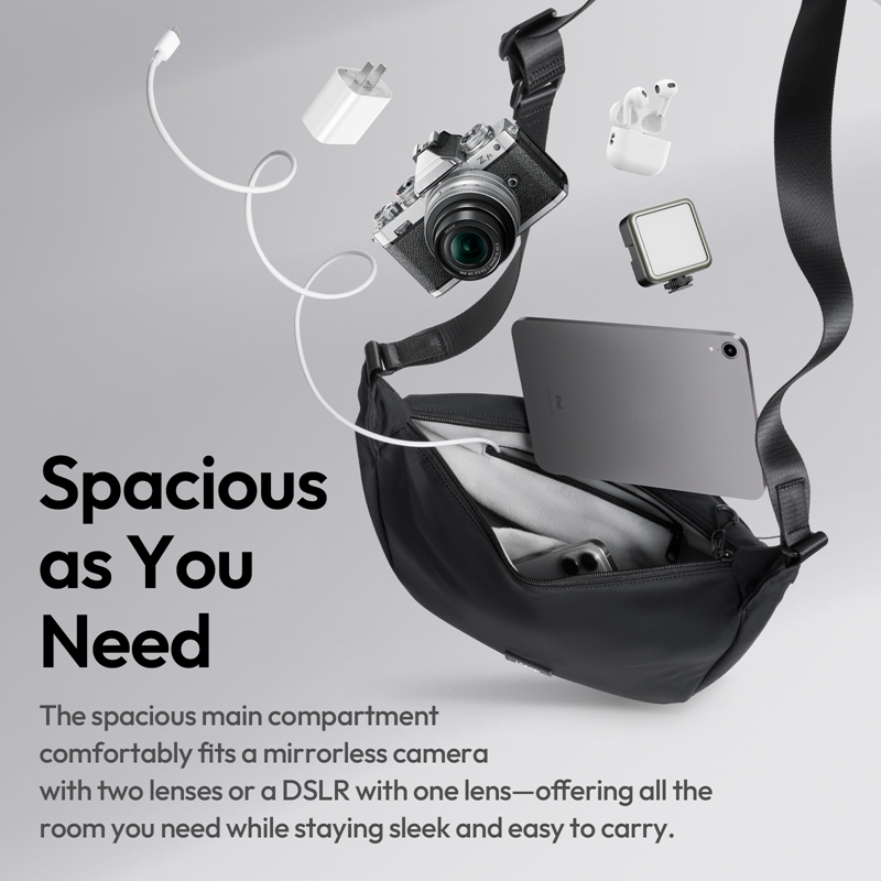 Ulanzi HMN1 Lunar Sling Bag Wh - đánh giá và giá Photography Lighting Devices
