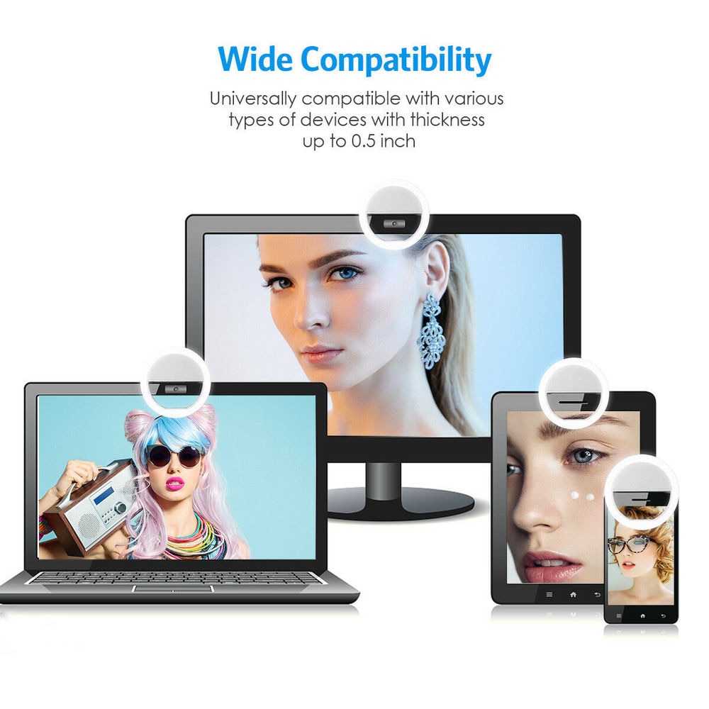 USB Charge Led Selfie Ring Lig - đánh giá và giá Photography Lighting Continuous