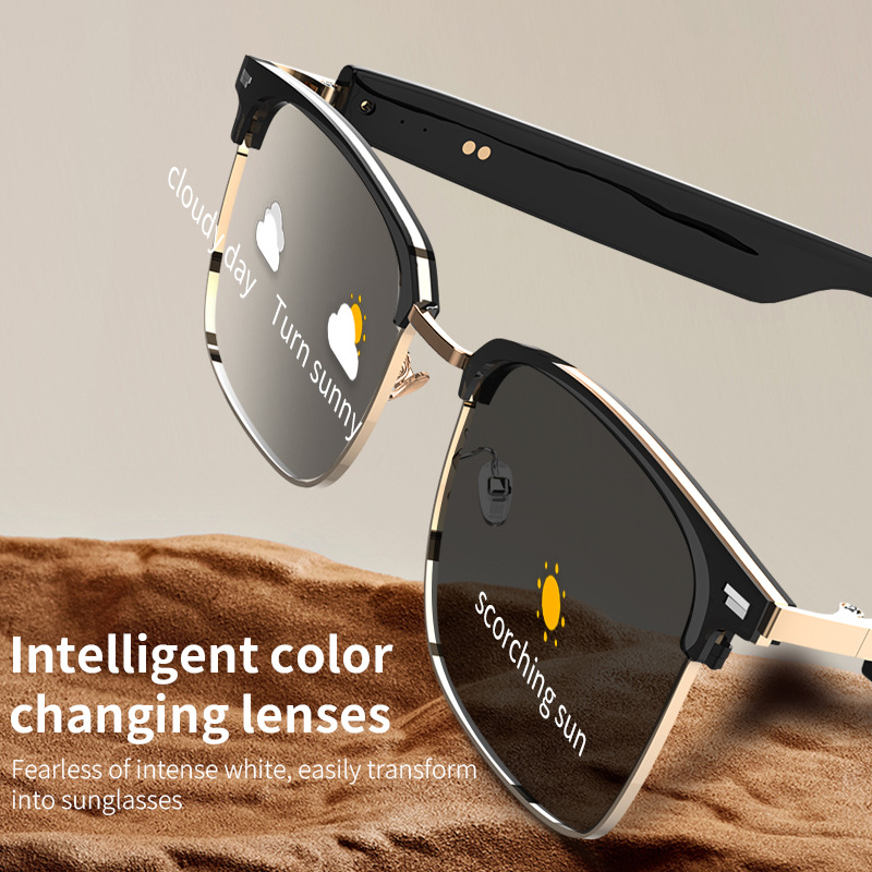 GS13 AI Smart Glasses Color-Ch - đánh giá và giá Photography Lighting Assistant