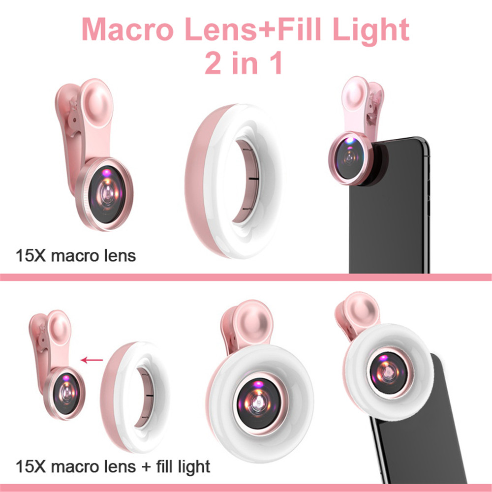 Mobile Lens 15X Macro Lens Mob - đánh giá và giá Photography Lighting Circle