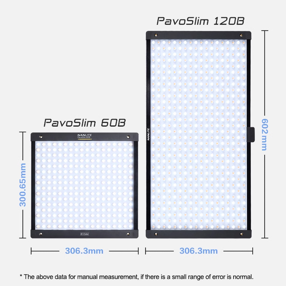 Nanlite PavoSlim 120B Bi-color - đánh giá và giá Photography Lighting App