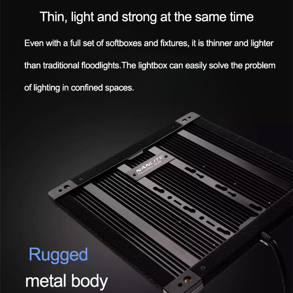 Nanlite PavoSlim 120B Bi-color - đánh giá và giá Photography Lighting App