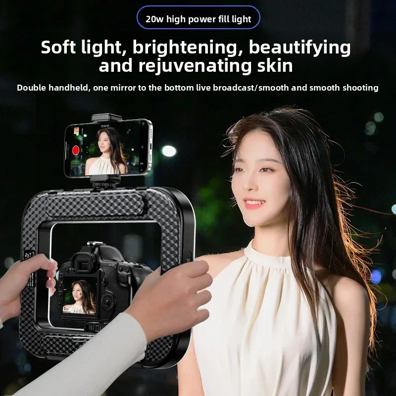 Portable Handheld Ring LED Lig - đánh giá và giá Photography Lighting Continuous