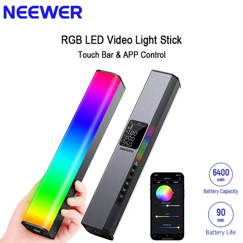 For NEEWER RGB Magnetic Handhe - đánh giá và giá Photography Lighting App