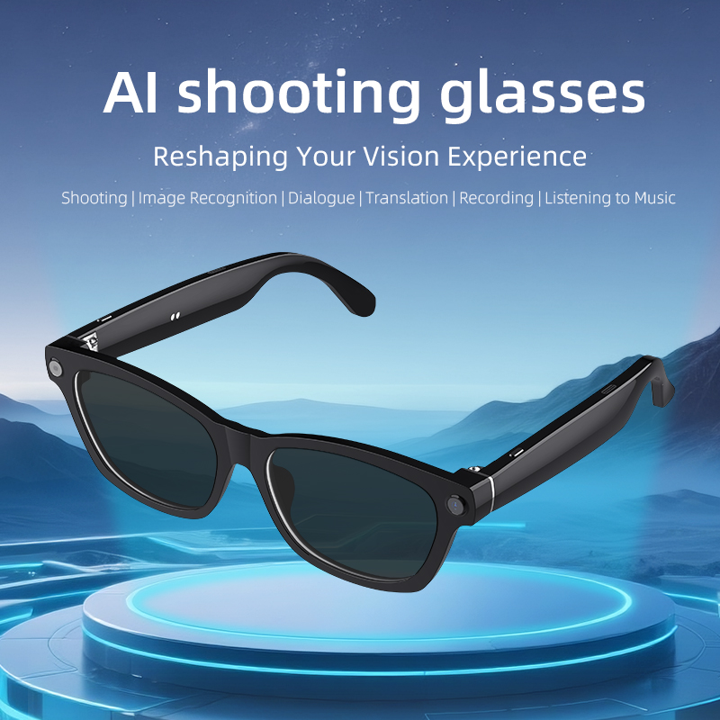 AI Bluetooth Smart Glasses,Blu - đánh giá và giá Photography Lighting Assistant
