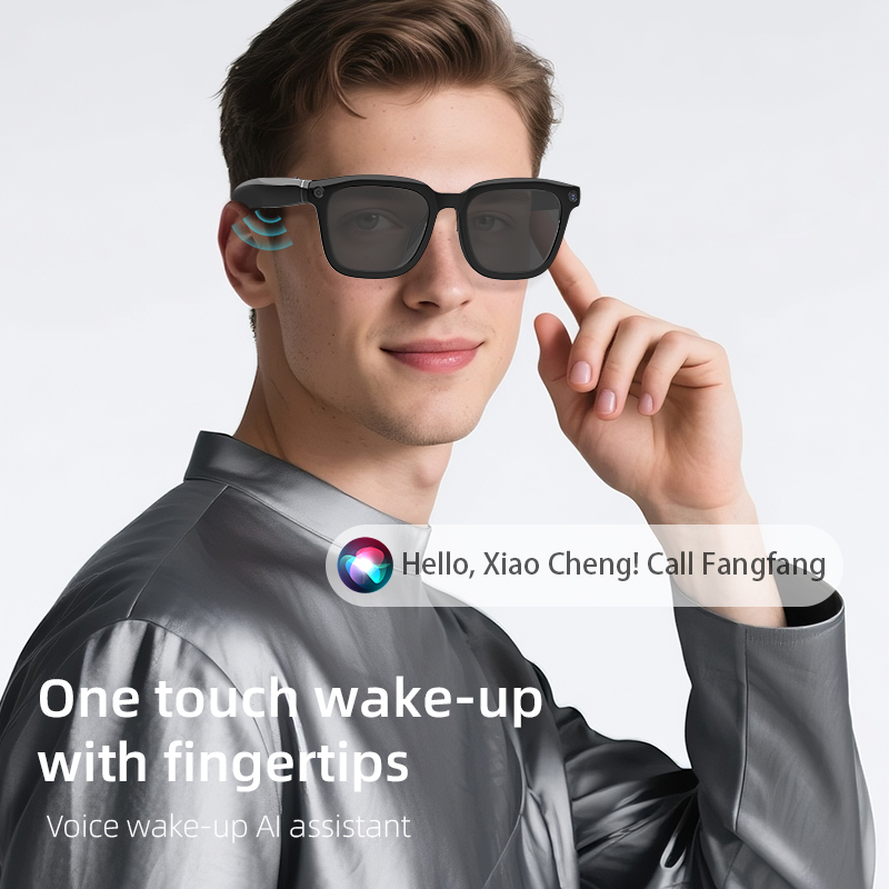 AI Bluetooth Smart Glasses,Blu - đánh giá và giá Photography Lighting Assistant