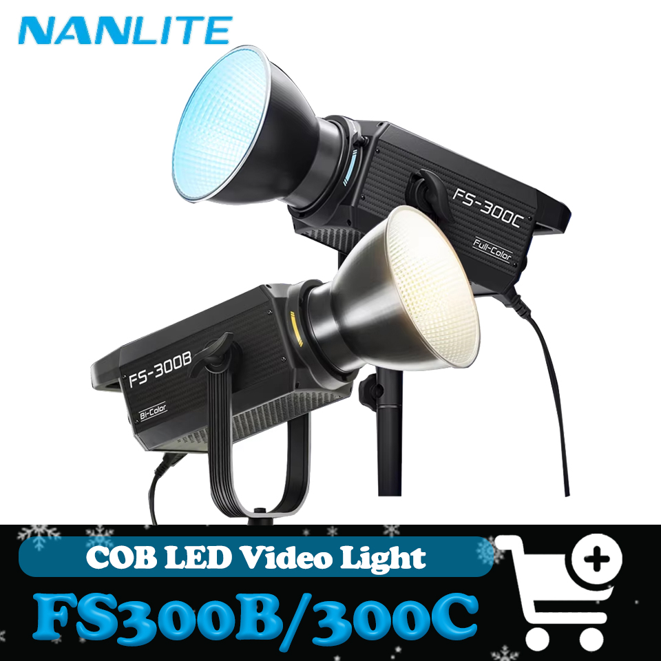 Nanlite FS-300C FS-300B Video  - đánh giá và giá Photography Lighting App