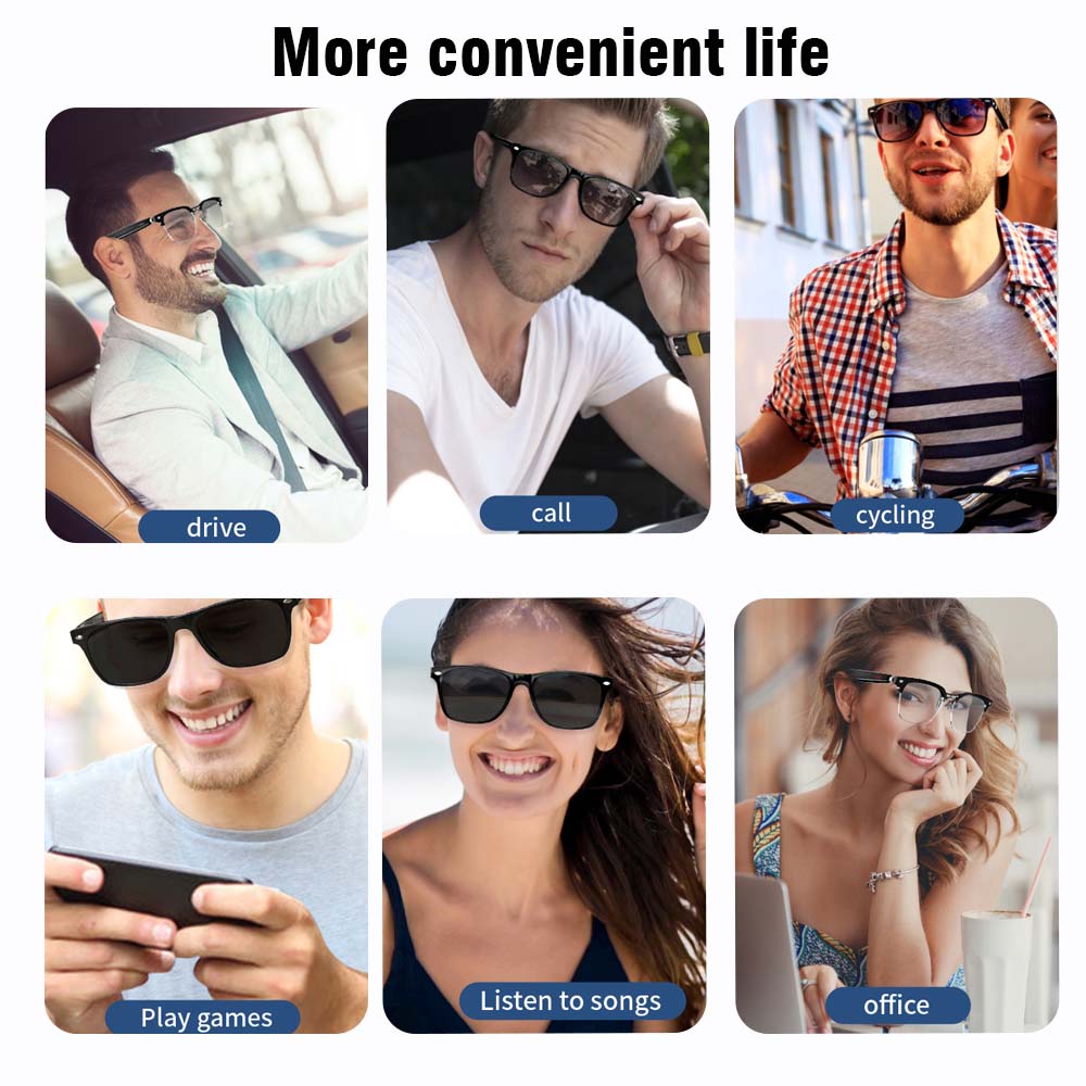 SENBONO E13 Smart Glasses:Blue - đánh giá và giá Photography Lighting Devices