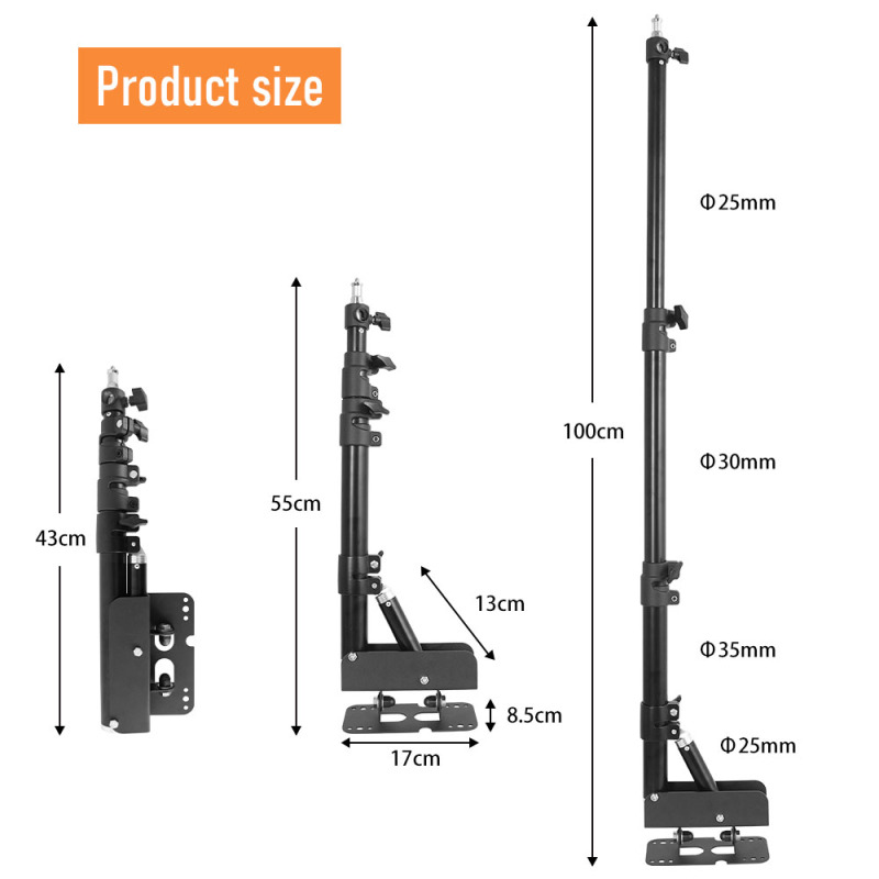 Metal Wall Mounting Light Stan - đánh giá và giá Photography Lighting Triangle